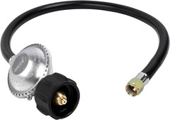 2 Feet Universal Gas Grill Regulator and Hose, Propane Regulator Replacement Par