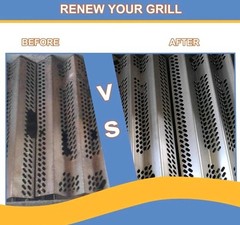 Placas de calor y quemador de parrilla para American Outdoor 24NB, 24NG, 24NP,..