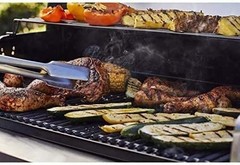 17 Inch Porcelain Coated Cast Iron Grates for Charbroil Commercial Tru Infrared