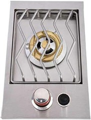 BBQ Grill Side Burner Head Replacement Parts for Single and Double Side Burne…