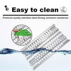 18” Grill Heat Plates Shield Grill Burners Radiant Tray for DCS Grills 4