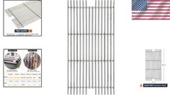 Durable 23 1/4″ SUS 304 Cooking Grates – Fit for Viking VGBQ Series Grills