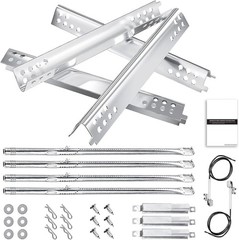 4-Pack Charbroil Grill Parts Set – Quality Heat Plates & Burners for Performance