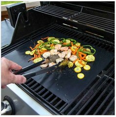Non-stick Surface, Reusable BBQ Grill Mat, Set of 3