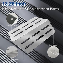 17.5″ Stainless Steel Flavorizer Bars and Heat Deflector for Weber 7620 Genesis