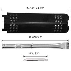 463340516 Grill Parts for Charbroil Gas2coal Grill Replacement Parts 46337051…