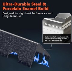 QuliMetal Genesis II Flavorizer Bars for Weber Genesis II/LX 300 Genesis II E310