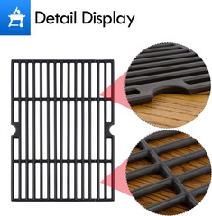 Grates DGB610SSP DGF600SSP for Dyna Glo Gas Grill 6 Burner Cast Iron 3Pcs