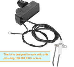 Fire Pit Ignitor Push Button Ignition Kit for Gas Burner System AAA Type