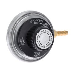 1X Propane Tank Low Pressure Gas Regulator Barb Hose Connection 1″-20 UNEF Inlet