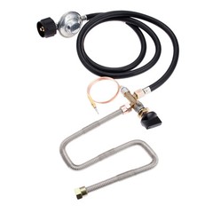 1Kit Propane Gas Control Valve System Fire Pit BBQ Gril Stove 600mm Universal M8
