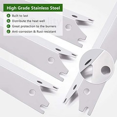 Grill Replacement Parts Compatible for Heat Tent+Burner+Crossover Tubes