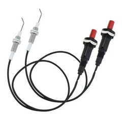 2 Set Propane Push Button Piezo Igniter, Piezo Spark Ignition with 20″ Long
