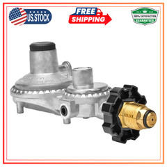 Only Fire 2 Stage Propane Regulator POL Connection 3/8in Female NPT Fitting