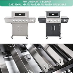Cuisinart 2556 Grill Replacement Parts – Burner & Heat Plate for GAS9556AS