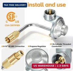 Griddles Regulator for Blackstone 17″ & 22″ Tabletop Griddles, Grill Replacement