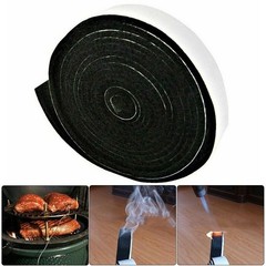 Useful BBQ Sealing Tape Fire Resistant Fibre 2cmx3.6m 2mm Thickness Grill