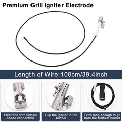 Emitter Plates+Grates+Heat Plates Kit, 3-Burner Complete Accessory Set