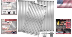 17″ Charbroil Infrared Emitter Grates 304 Stainless Steel Warp-Resistant