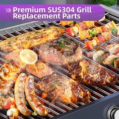 19.5″ Stainless Steel 7524 Grill Grates 7620 Flavorizer Bars Weber Genesis E330