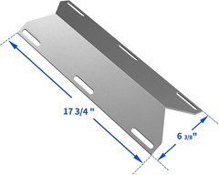17 3/4” Stainless Steel Heat Plate and 19.25″ Cooking Grids for Jenn Air 720-033