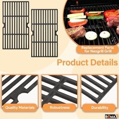 Grill Replacement Parts for Nexgrill 2 Burner 720-0864RA Nexgrill 720-0864R,