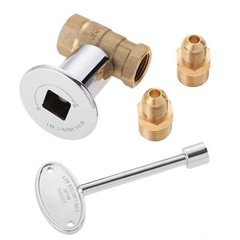 1/2 inch Standard Female NPT Threads Straight Gas Control Valve Regulator Kit