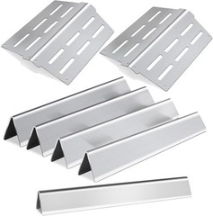 flavorizer bar and Heat Deflector for Weber 7620 7622 Genesis 300 Series E310