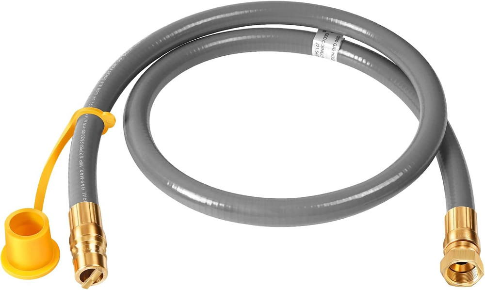 4 FT 1/2″ ID Natural Gas Grill Hose Natural Gas Conversion Kit | Gas Hose Suitab