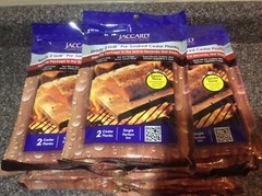 Jaccard Ready 2 Grill Cedar Planks Single portion size Lot of 4..8 Total