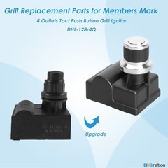 Grill Igniter w/Wires for Members Mark GR2039201-MM-00, 4 Outlets AA Push
