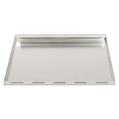 Stainless Steel Grill Plate Grill Griddle for Grill Replacement Part 48*34 cm
