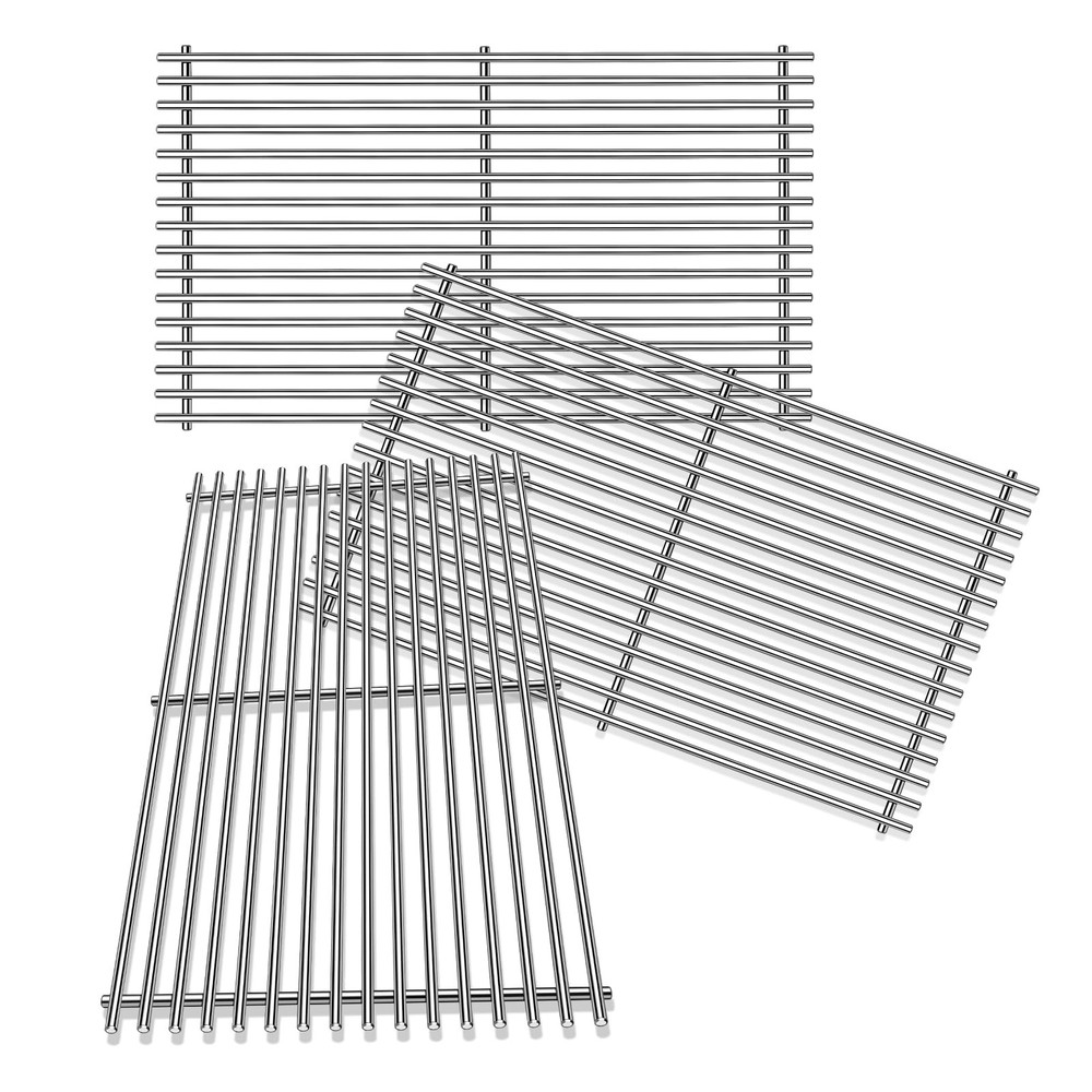 66089 66097 Grill Grates for Weber Genesis II E-410 E-435 S-435 18.75×11.12″