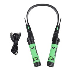 USB Powered Dual Head LED Neck Reading Lamp Hanging with Adjustable Head