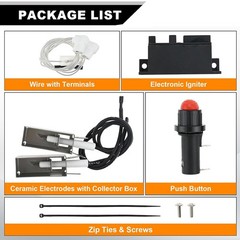 42321 Grill Igniter Kit Replacement For Webber Summit A4 Grills