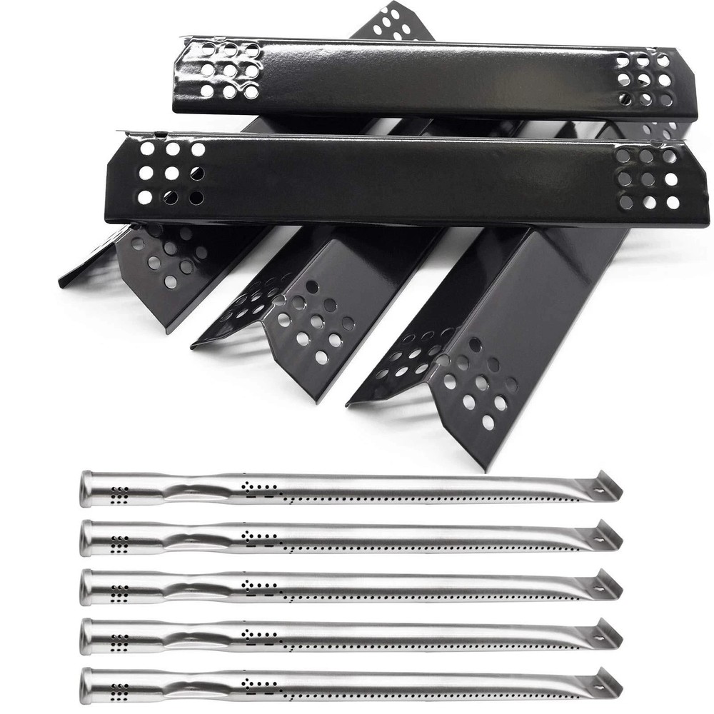 Nexgrill 5 Burner Replacement Kit 720-0896 720-0882A Heat Plates Flame Tamers
