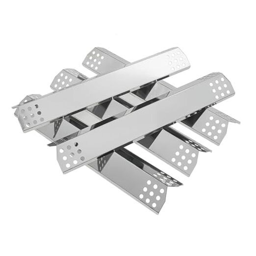 16″ Grill Heat Plate Shield, Burner Cover Replacement for Jenn-Air 720 Silver