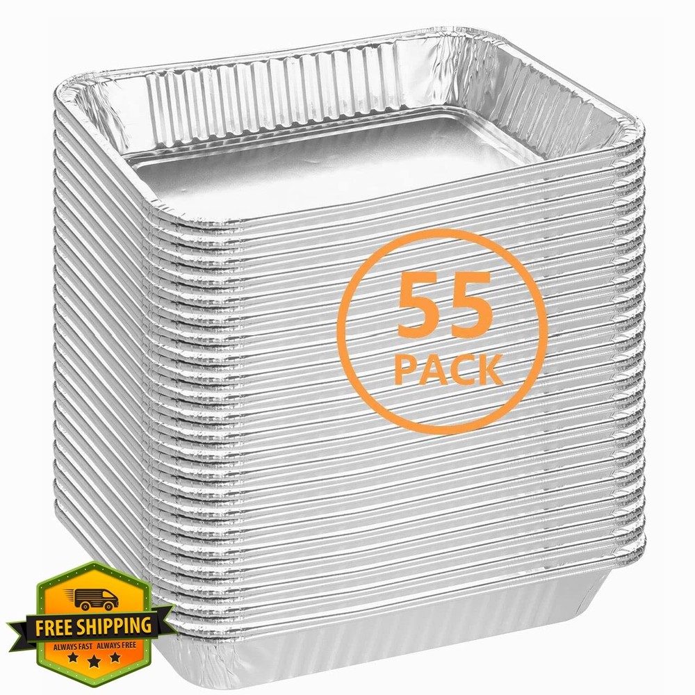Firsgrill 55-Pack Weber 6415 Gas Grill Drip Pan Liners