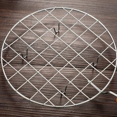 Wooden Handled Grill Mesh for Safe and Comfortable Cooking For Outdoors