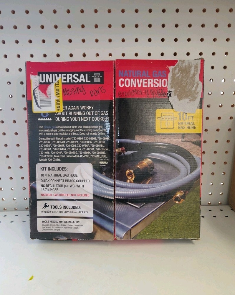 Universal Natural Gas Conversion Kit – Hose Ony