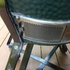 Green Egg Replacement Parts Stainless Draft Door Fits for Medium & Large Big .