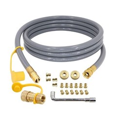 5249 Propane to Natural Gas Conversion Kit, Compatible with Black-Stone 28″ &…