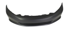 Front Bumper Cover – Fit 2012 Honda Civic DX/HF/LX Sedan, Primed, HO1000280