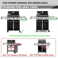 Genesis E-330 Grill Replacement Parts 4 Burners for Weber Genesis S-330 E-310…