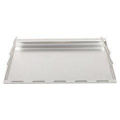 Stainless Steel Grill Plate Grill Griddle for Grill Replacement Part 48*34 cm