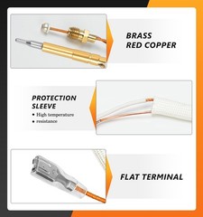 NUPICK Patio Heater Replacement Parts, Outdoor Thermocouple & Tilt Switch