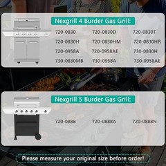 Replacement Parts for Nexgrill 4 Burner Gas Grill 720 Silver Replacement Kit