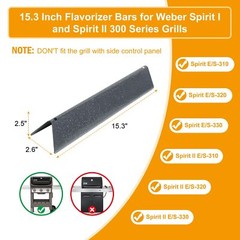 7636 Flavorizer Bars for Weber Spirit E310 E320 E330 S310 S320 Replacement Parts