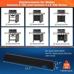 Genesis II Flavorizer Bars Porcelain Enamel for Weber Genesis II 300 Series