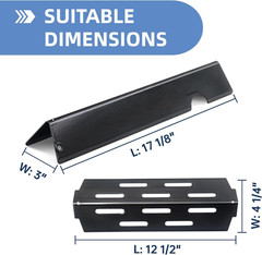 66095 Grill Grates with 66032 Flavorizer Bars for Weber Genesis 2 Grill Parts 30